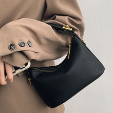 Load image into Gallery viewer, PU Leather Solid Color Cloud Bag Soft Comfortable Casual Handbag Shoulder Bag Women Simple Crossbody Bag

