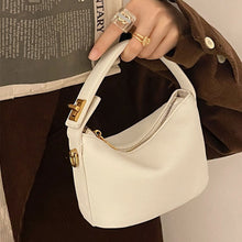 Load image into Gallery viewer, PU Leather Solid Color Cloud Bag Soft Comfortable Casual Handbag Shoulder Bag Women Simple Crossbody Bag

