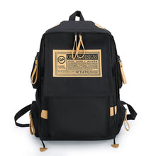 Load image into Gallery viewer, Canvas Backpack Fashionable Durable Large Capacity Travel Backpack Comfortable Adjustable Shoulder Strap Couple Backpack

