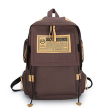 Load image into Gallery viewer, Canvas Backpack Fashionable Durable Large Capacity Travel Backpack Comfortable Adjustable Shoulder Strap Couple Backpack
