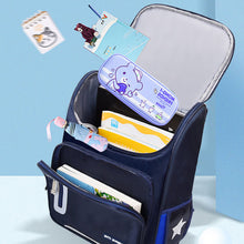 Load image into Gallery viewer, Children Waterproof Large Capacity Backpack Breathable Spine Protecting Lightweight Backpack Schoolbag

