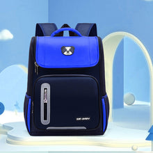 Load image into Gallery viewer, Children Waterproof Large Capacity Backpack Breathable Spine Protecting Lightweight Backpack Schoolbag

