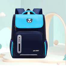 Load image into Gallery viewer, Children Waterproof Large Capacity Backpack Breathable Spine Protecting Lightweight Backpack Schoolbag
