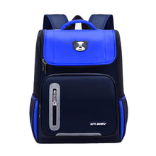 Load image into Gallery viewer, Children Waterproof Large Capacity Backpack Breathable Spine Protecting Lightweight Backpack Schoolbag
