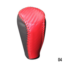 Load image into Gallery viewer, Car Leather Gear Shifter Knob Cover Transmission Shift Boot Lever Case for Toyota Camry RAV4
