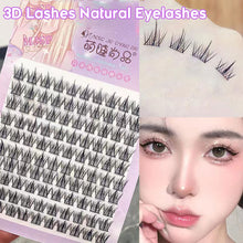 Load image into Gallery viewer, False Eyelashes At The Top of The Tower Are Naturally Thick Women Reusable 3D Lashes Natural Eyelashes Makeup Artificial Fibre Fake Eyelash
