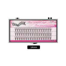 Load image into Gallery viewer, 3D Eyelashes Segmental Grafting of False Eyelashes 10D 0.1mm Women Makeup Artificial Fibre Fake Eyelash Extension
