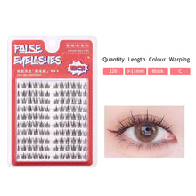 Load image into Gallery viewer, Natural Simulation Single Cluster False Eyelashes Thick Curling High-capacity Tower Tip Wheat Artificial Ear Grafting Eyelashes
