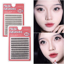 Load image into Gallery viewer, Natural Simulation Single Cluster False Eyelashes Thick Curling High-capacity Tower Tip Wheat Artificial Ear Grafting Eyelashes
