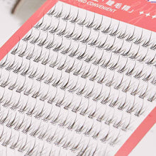 Load image into Gallery viewer, Natural Simulation Single Cluster False Eyelashes Thick Curling High-capacity Tower Tip Wheat Artificial Ear Grafting Eyelashes
