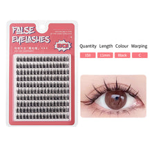 Load image into Gallery viewer, Natural Simulation Single Cluster False Eyelashes Thick Curling High-capacity Tower Tip Wheat Artificial Ear Grafting Eyelashes
