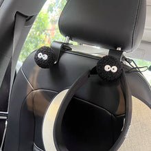 Load image into Gallery viewer, Cartoon Car Cute Black Elf Seat Headrest Hooks Air Vent Clip Storage Hanger Back Seat Organizer Holder Auto Interior Accessories Hook
