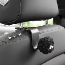 Load image into Gallery viewer, Cartoon Car Cute Black Elf Seat Headrest Hooks Air Vent Clip Storage Hanger Back Seat Organizer Holder Auto Interior Accessories Hook

