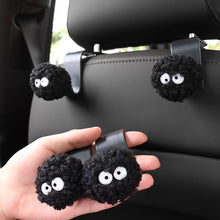 Load image into Gallery viewer, Cartoon Car Cute Black Elf Seat Headrest Hooks Air Vent Clip Storage Hanger Back Seat Organizer Holder Auto Interior Accessories Hook
