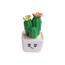 Load image into Gallery viewer, Car Mini Cactus Figurines Ornaments Cactus Bonsai Decor Sculptures and Figurines Desktop Ornament Car Home Decoration
