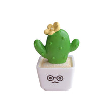 Load image into Gallery viewer, Car Mini Cactus Figurines Ornaments Cactus Bonsai Decor Sculptures and Figurines Desktop Ornament Car Home Decoration
