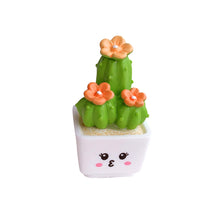 Load image into Gallery viewer, Car Mini Cactus Figurines Ornaments Cactus Bonsai Decor Sculptures and Figurines Desktop Ornament Car Home Decoration
