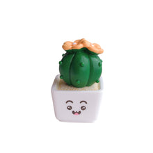 Load image into Gallery viewer, Car Mini Cactus Figurines Ornaments Cactus Bonsai Decor Sculptures and Figurines Desktop Ornament Car Home Decoration
