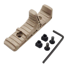 Load image into Gallery viewer, Triple Tap Outdoor Equipment Tactical Large Size Mlok Handstop Kit For Handguard Rail Nylon Handstop Kit Grip M4 AR15
