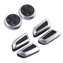 Load image into Gallery viewer, 6Pcs Car Seat Adjustment Button Switch Cover Knob Trim Decoration Cover for Audi A3 A4 A4L B8 A5 A6 A6L C6 C7 A7 Q3 Q5 Q5L Accessories
