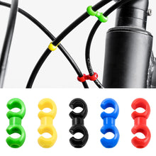 Load image into Gallery viewer, 10PCS/20PCS Mountain Road Bicycle Handcuffed Collector Hub Buckle Variable Speed Line Tube Conduit Brake Tubing S-Shaped Storage Device Bicycle Accessories
