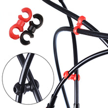 Load image into Gallery viewer, 10PCS/20PCS Mountain Road Bicycle Handcuffed Collector Hub Buckle Variable Speed Line Tube Conduit Brake Tubing S-Shaped Storage Device Bicycle Accessories
