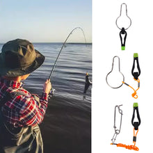 Load image into Gallery viewer, Boat Fishing Line Clip Quick Line Splitter With Rope Snap Wire Forking Tool Release Clip Adjustable Line Tension Fishing Gear Accessories
