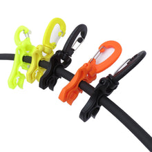 Load image into Gallery viewer, 1PC Diving Spare Two Level Head Quick Release Bcd Breathing Regulator Clamp Low Pressure Pipe Clamp Fixed Hook Diving Accessories
