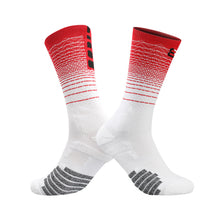 Load image into Gallery viewer, Intermediate Gradient Professional Basketball Football Socks Thick Towel Bottom Non-Slip Riding Socks Sports Accessories 39-45 Yards
