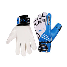 Load image into Gallery viewer, 1 Pair Children Adult Professional Soccer Goalkeeper Gloves 4MM Thick Latex Anti-Slip Wear-Resistant Training Gloves With Finger Protection Equipment

