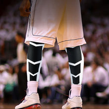 Load image into Gallery viewer, 1PC Basketball Football Lengthened Shin Protection Sports Knee Guard Running Fitness Sunscreen Cycling Leg Cover Outdoor High Elastic Pressure Sports Protection
