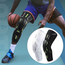 Load image into Gallery viewer, 1PC Honeycomb Sponge Anti-Collision Sports Knee Pads Basketball Football Cycling Breathable Pressure Meniscus Long Leg Protectors Sports Protective Gear
