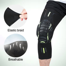 Load image into Gallery viewer, 1PC Honeycomb Sponge Anti-Collision Sports Knee Pads Basketball Football Cycling Breathable Pressure Meniscus Long Leg Protectors Sports Protective Gear
