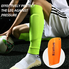 Load image into Gallery viewer, 1 Pair Professional Football Leg Pads Anti-Collision Pp Eva Sponge Color Anti-Kick Anti-Fracture Leg Pads Sports Protection
