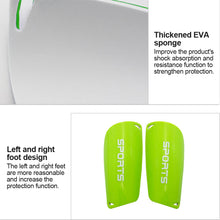 Load image into Gallery viewer, 1 Pair Professional Football Leg Pads Anti-Collision Pp Eva Sponge Color Anti-Kick Anti-Fracture Leg Pads Sports Protection
