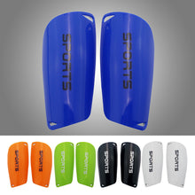 Load image into Gallery viewer, 1 Pair Professional Football Leg Pads Anti-Collision Pp Eva Sponge Color Anti-Kick Anti-Fracture Leg Pads Sports Protection
