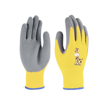 Load image into Gallery viewer, 1 Pair Children Nitrile Cartoon Protective Gloves Camping Gardening Plucking Picking Beach Comb Thick Anti-Slip Wear-Resistant Latex Gloves
