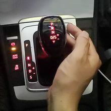 Load image into Gallery viewer, Car Auto LED Electronic Shift Hand Gear Shift Knob Head Lever Leather Shift Knob Stick For VW golf 7 passat B8 tiguan MK2 CC Scirocco Octavia Kodiaq superb jetta MK5 MK6
