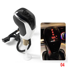 Load image into Gallery viewer, Car Auto LED Electronic Shift Hand Gear Shift Knob Head Lever Leather Shift Knob Stick For VW golf 7 passat B8 tiguan MK2 CC Scirocco Octavia Kodiaq superb jetta MK5 MK6
