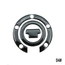 Load image into Gallery viewer, Motorcycle Carbon Fiber Fuel Gas Oil Cap Tank Pad Tankpad Protector Sticker For Honda Suzuki Kawasaki Yamaha
