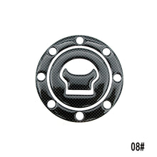Load image into Gallery viewer, Motorcycle Carbon Fiber Fuel Gas Oil Cap Tank Pad Tankpad Protector Sticker For Honda Suzuki Kawasaki Yamaha
