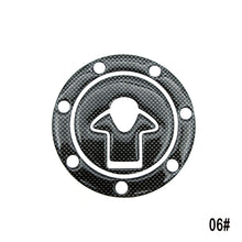 Load image into Gallery viewer, Motorcycle Carbon Fiber Fuel Gas Oil Cap Tank Pad Tankpad Protector Sticker For Honda Suzuki Kawasaki Yamaha
