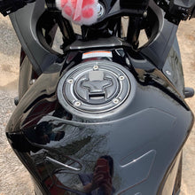 Load image into Gallery viewer, Motorcycle Carbon Fiber Fuel Gas Oil Cap Tank Pad Tankpad Protector Sticker For Honda Suzuki Kawasaki Yamaha
