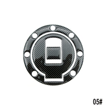 Load image into Gallery viewer, Motorcycle Carbon Fiber Fuel Gas Oil Cap Tank Pad Tankpad Protector Sticker For Honda Suzuki Kawasaki Yamaha
