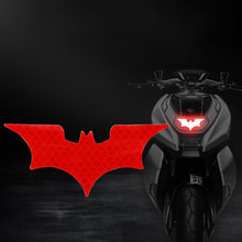 Load image into Gallery viewer, 3Pcs Car Reflective Sticker Reflective Tape Warning Stickers Night Safe Bat Style Decoration Motorcycle Helmet Decals Accessoire
