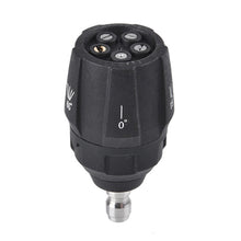 Load image into Gallery viewer, 5 In 1 Car Washer Spray Nozzle High Pressure Washing Nozzle 1/4 Quick Connector Rotating 0/15/25/40/65 Degree Pressure Washer
