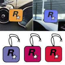 Load image into Gallery viewer, Car Fragrance R Star Car Long-lasting Aromatherapy Fragrance Piece Net Trend Yellow Pendant Decoration Car Deodorization

