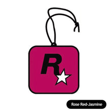Load image into Gallery viewer, Car Fragrance R Star Car Long-lasting Aromatherapy Fragrance Piece Net Trend Yellow Pendant Decoration Car Deodorization
