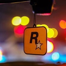 Load image into Gallery viewer, Car Fragrance R Star Car Long-lasting Aromatherapy Fragrance Piece Net Trend Yellow Pendant Decoration Car Deodorization

