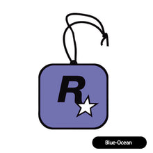 Load image into Gallery viewer, Car Fragrance R Star Car Long-lasting Aromatherapy Fragrance Piece Net Trend Yellow Pendant Decoration Car Deodorization
